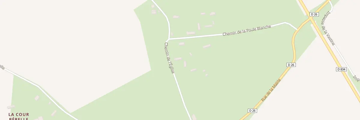 Plan du 41A Village de l’Eglise au Favril