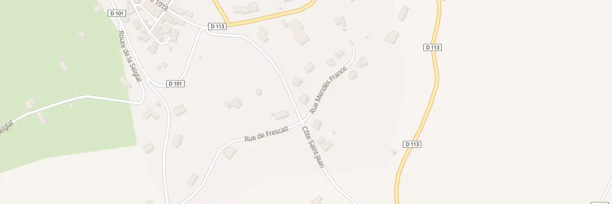 Plan du 340 Côte Saint Jean à Monclar