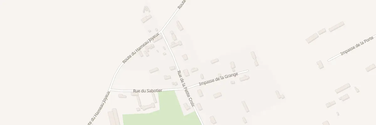 Plan du 5 Rue de la Petite Croix à Ypreville-Biville