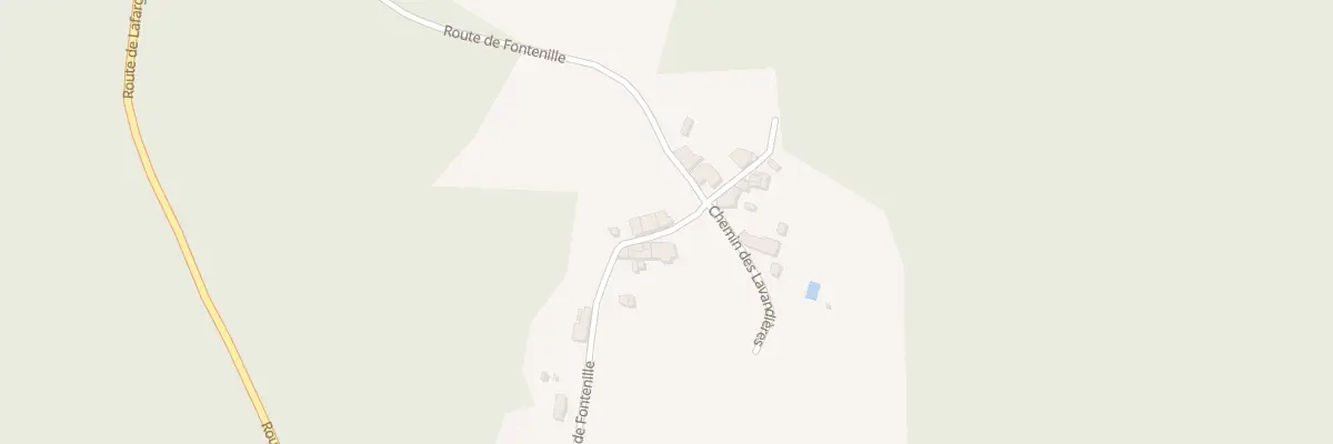 Plan du 34 Fontenille à Connezac