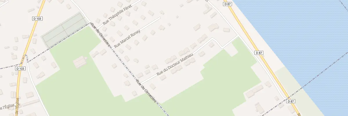 Plan du 9 Rue du Docteur Mathieu à Quillebeuf-sur-Seine