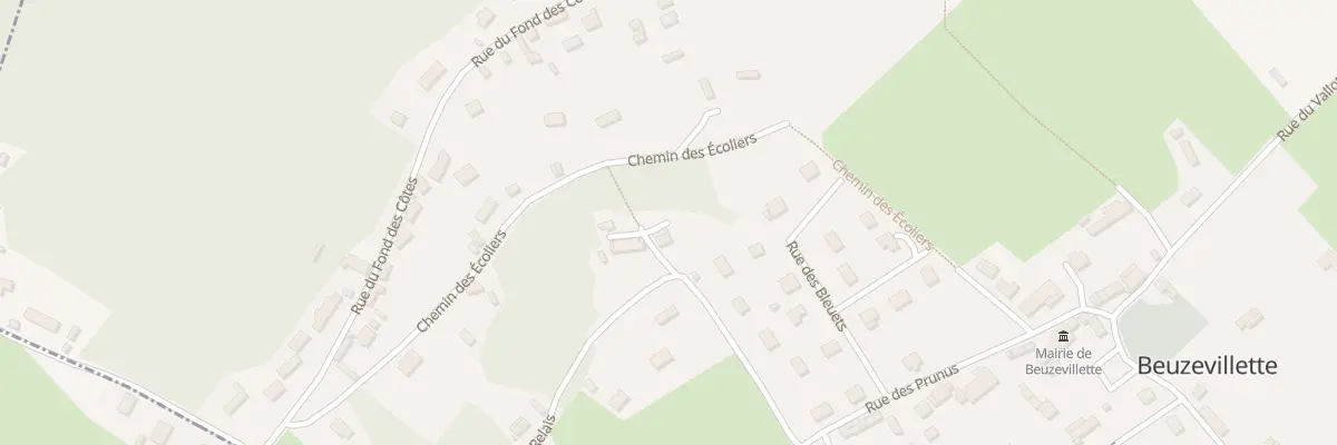 Plan du 30 Che de Traverse à Beuzevillette