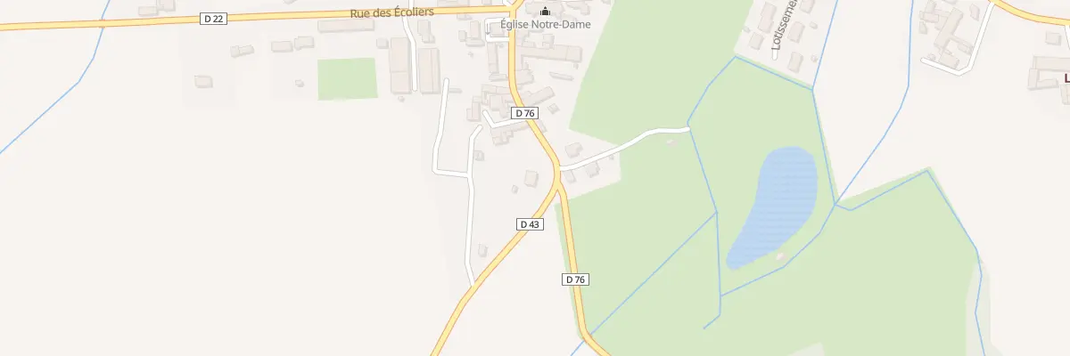 Plan du 15 Rue de l’Etang à Vellèches