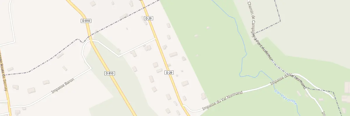 Plan du 123 Rte des Egyptiennes à Tourville-sur-Pont-Audemer