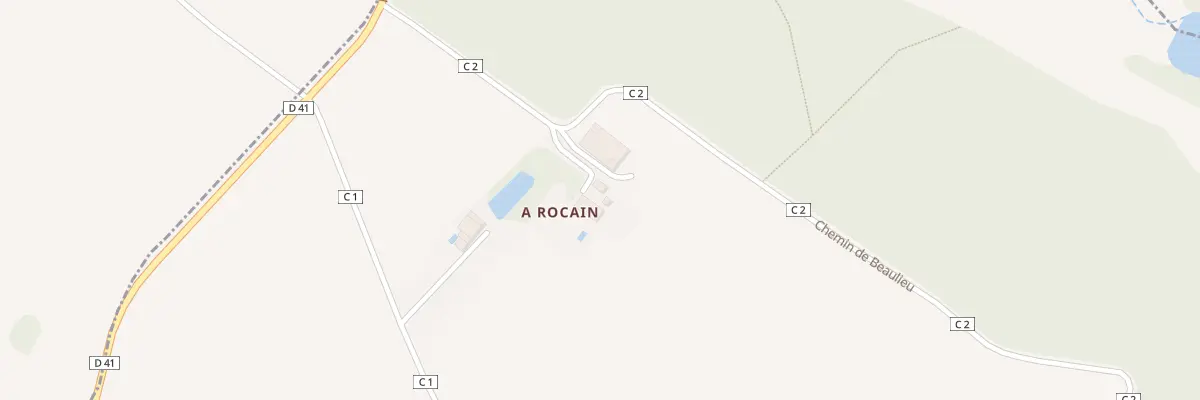 Plan du 5023 A Rocain à Larroque-Engalin