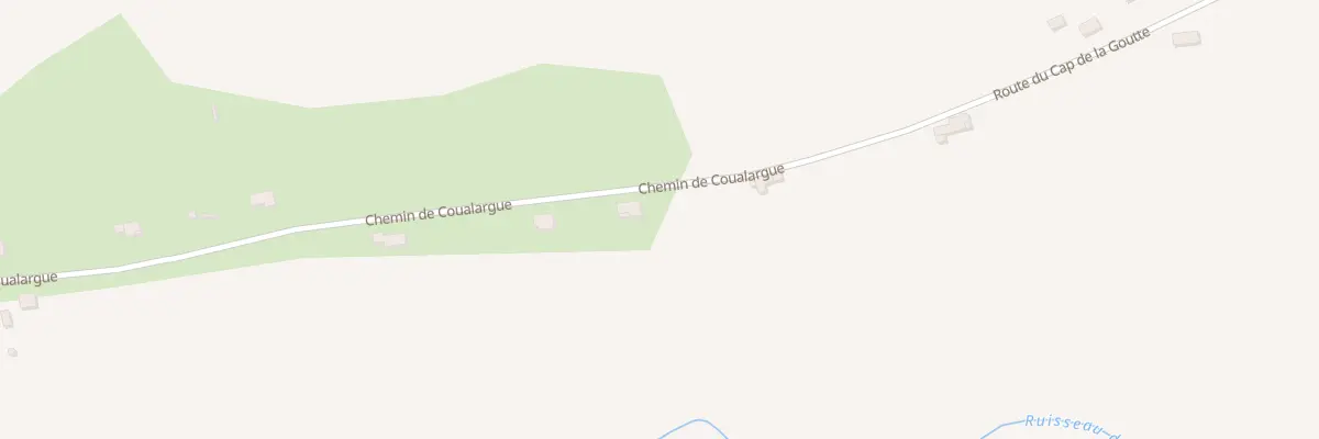 Plan du 11 Chem de Coualargue aux Tourreilles
