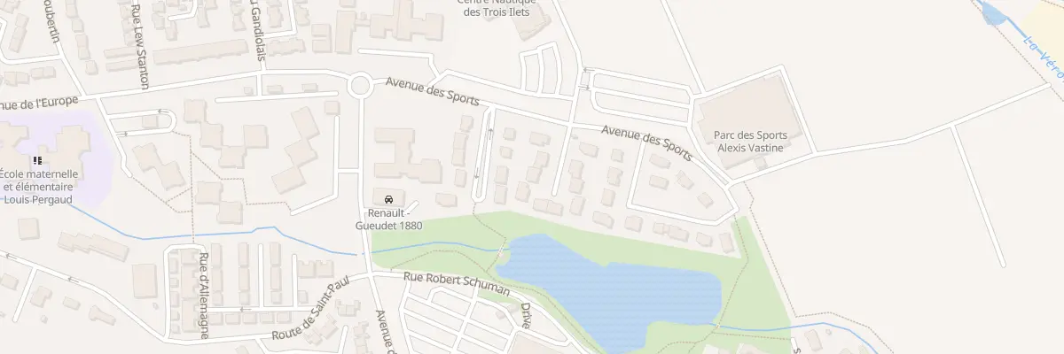 Plan du 8 Imp du Commandant Cousteau à Pont-Audemer