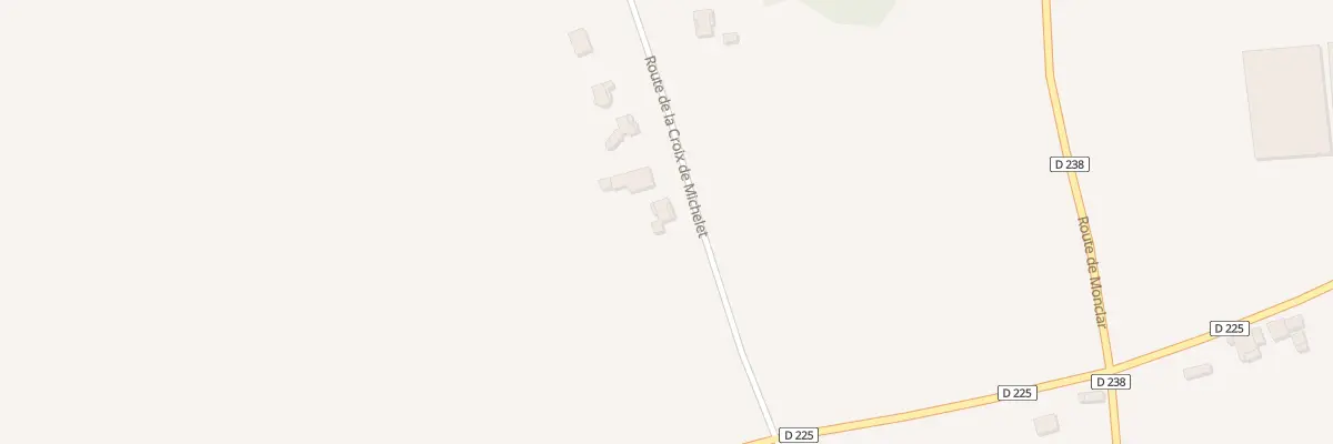 Plan du 681 Rte de la croix de Michelet à Fongrave