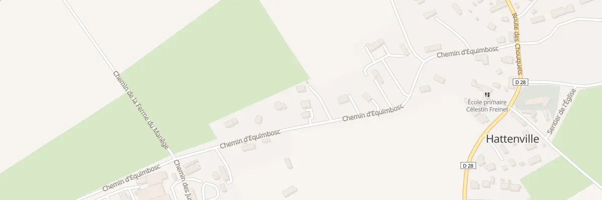 Plan du 342 Che d’Equimbosc à Hattenville
