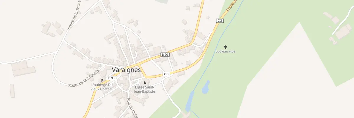 Plan du 37 Rue de la Forge à Varaignes