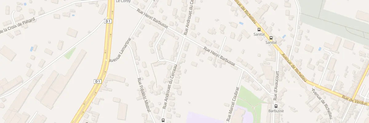 Plan du 32 Rue Androuet du Cerceau à Châtellerault