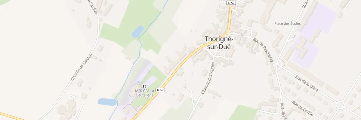 Plan du 16 Rue du Breil à Thorigné-sur-Dué