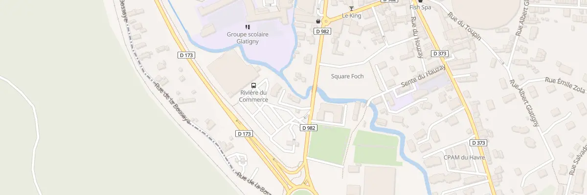 Plan du 24 Bd Mal de Lattre de Tassigny à Lillebonne