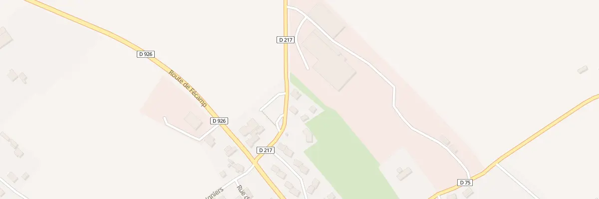 Plan du 4 Rte de Valmont à Ypreville-Biville