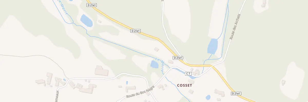 Plan du 2512 Rte de Corail à Queyssac