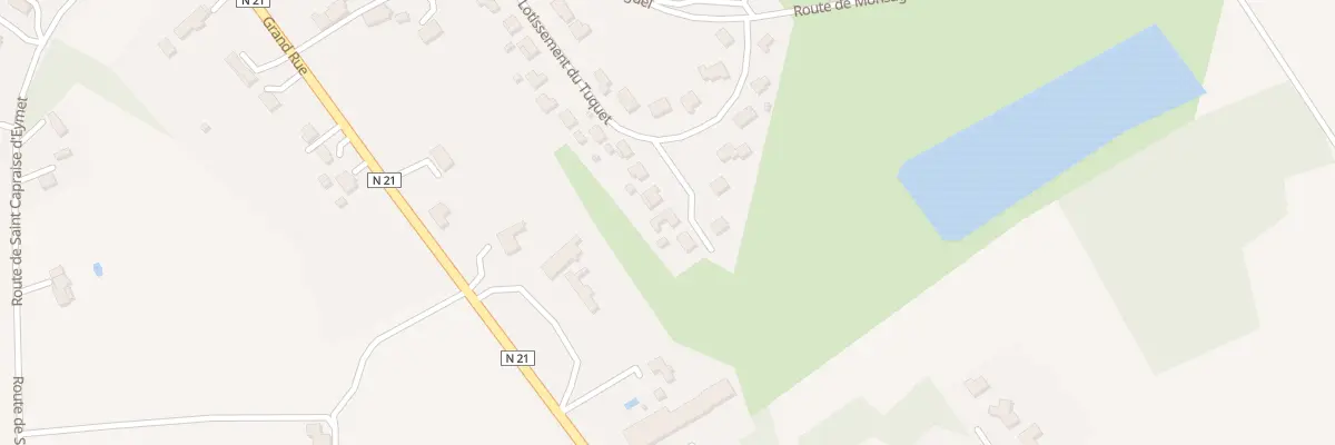 Plan du 2 Rue du Tuquet à Bouniagues