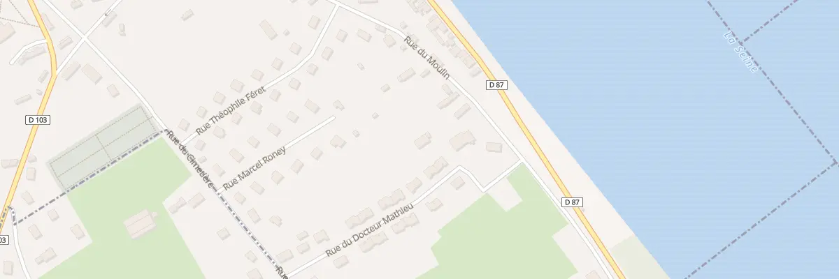 Plan du 42B Rue du Moulin à Quillebeuf-sur-Seine