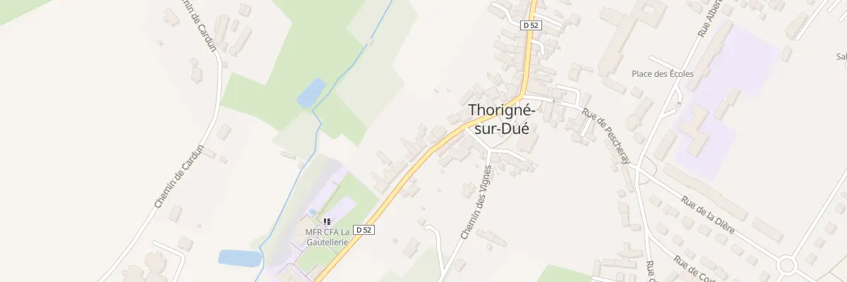 Plan du 10 Rue du Breil à Thorigné-sur-Dué