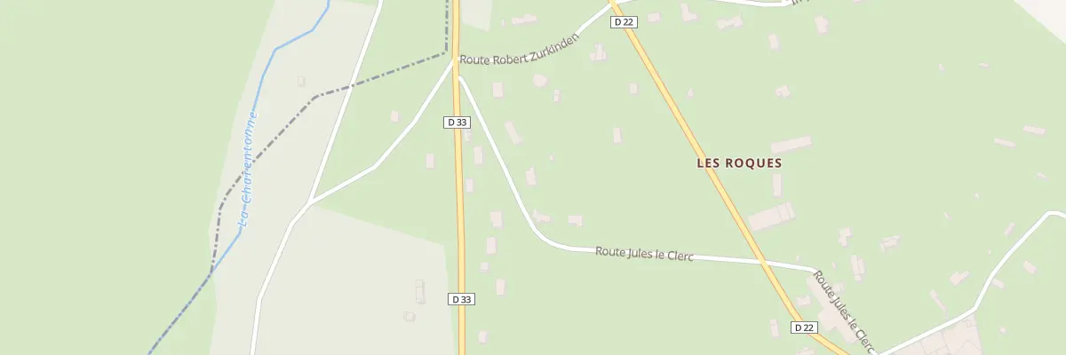 Plan du 34 Les Roques à Chamblac