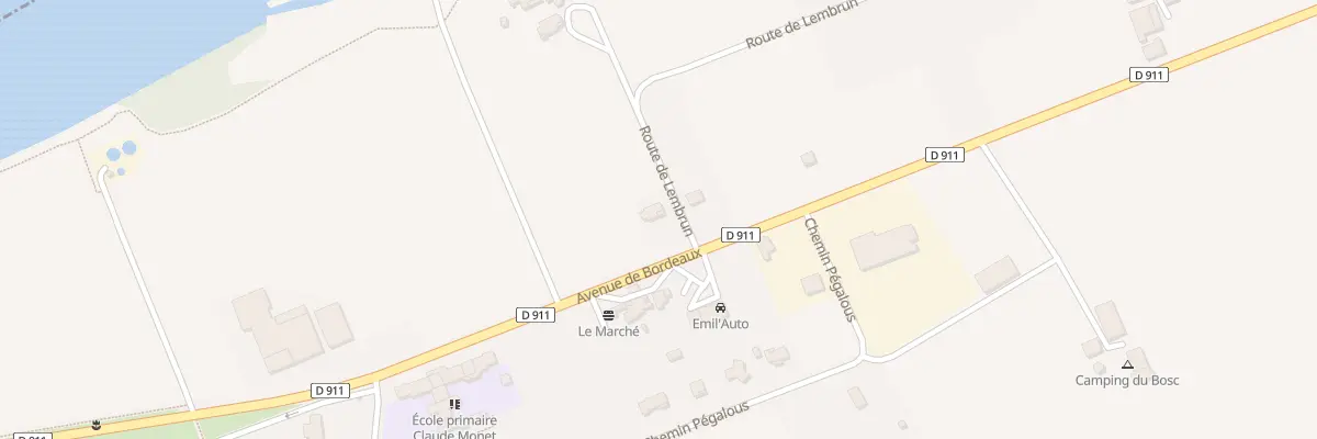 Plan du 41 Rte Lembrun au Temple-sur-Lot