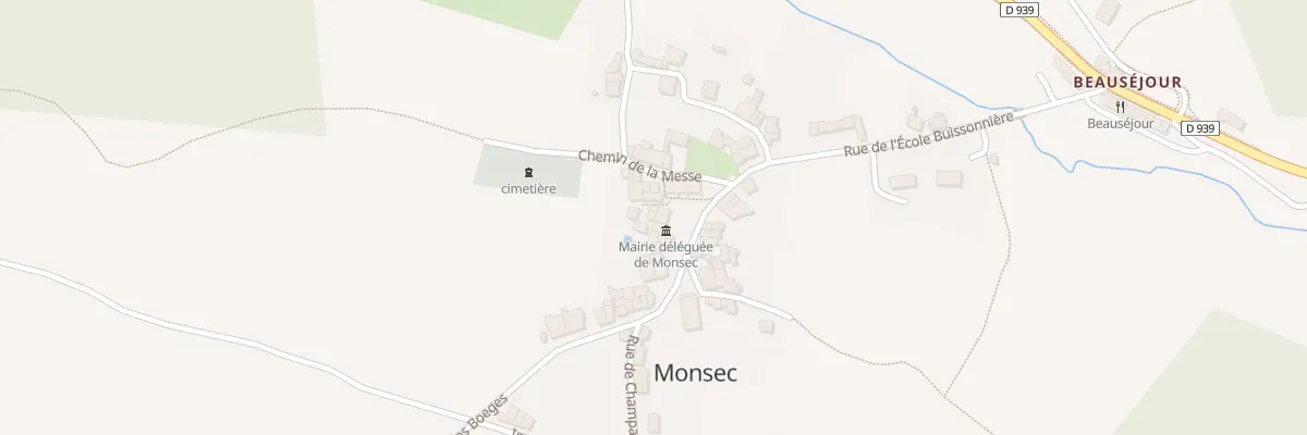 Plan du 3 Imp du Sabotier à Mareuil en Périgord