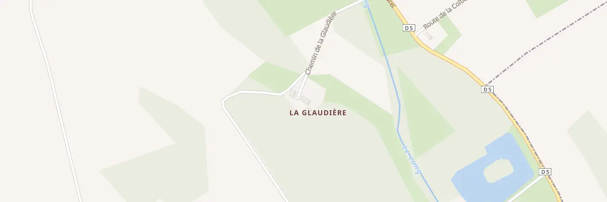 Plan du 146 La Glaudiere à Villebourg