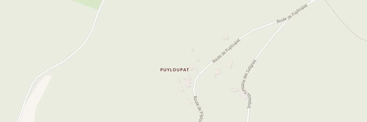 Plan du 5000F Peyloupat-Ouest à Grignols