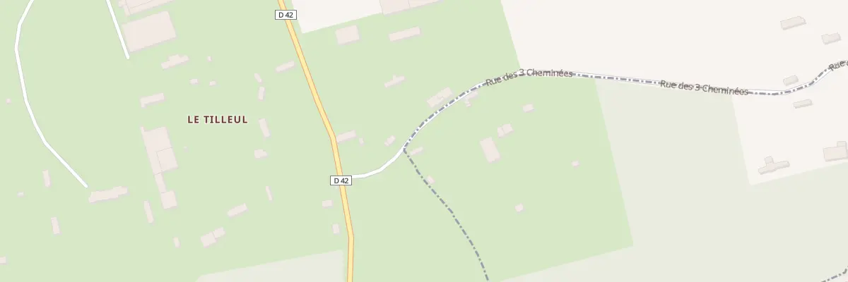 Plan du 12 Rue des Trois Cheminées à Bernay