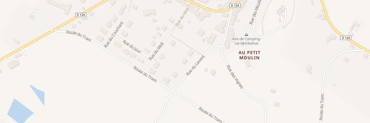 Plan du 4 Rue du Levant à Monbahus