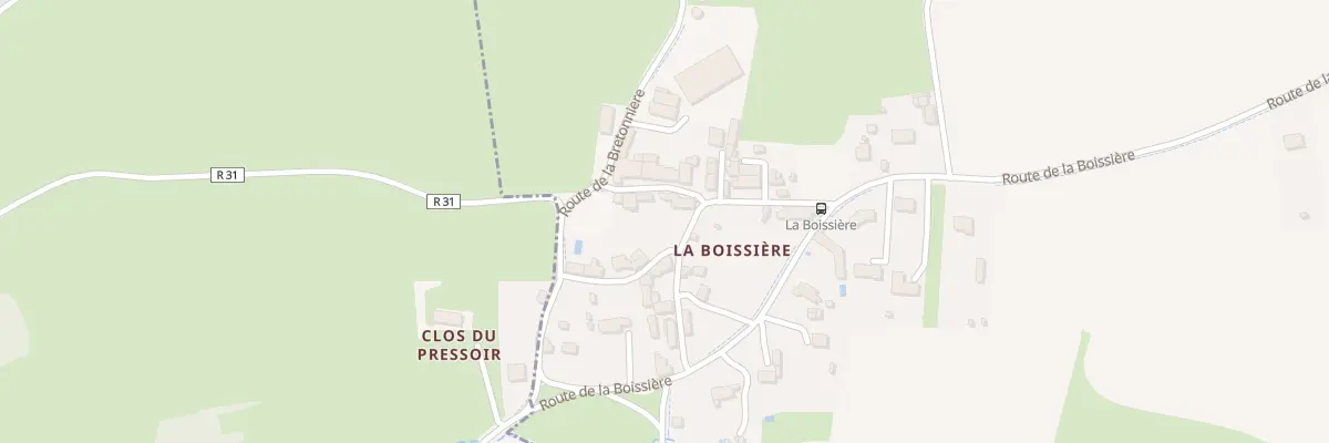 Plan du 5322 Rte du Puits la Boissière à Savonnières