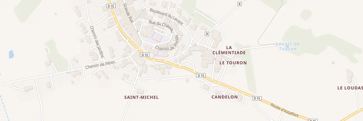 Plan du 34 Bd des Remparts à Laplume