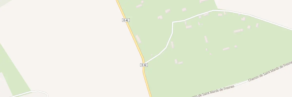 Plan du 10 Rte de St Martin du Tilleuil à Caorches-Saint-Nicolas