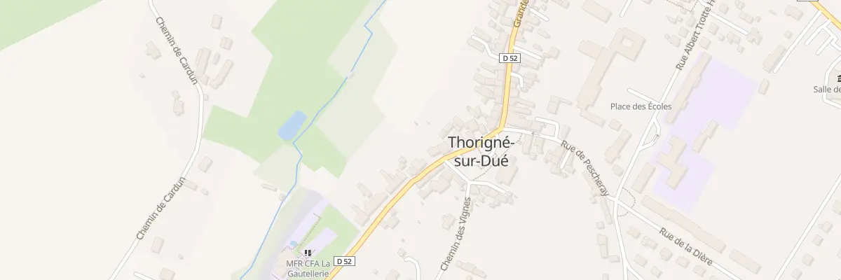 Plan du 8 Pl de l’Eglise à Thorigné-sur-Dué