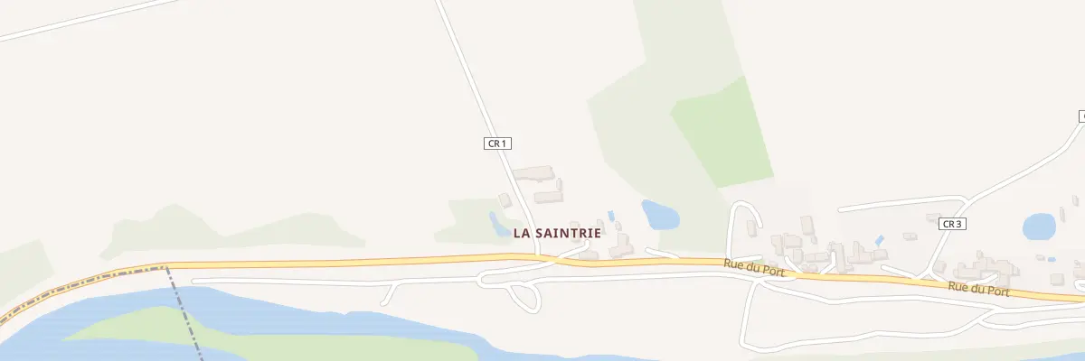 Plan du 90 Rue du Port à Savonnières