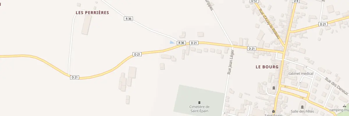 Plan du 28 Rue de Chinon à Saint-Épain
