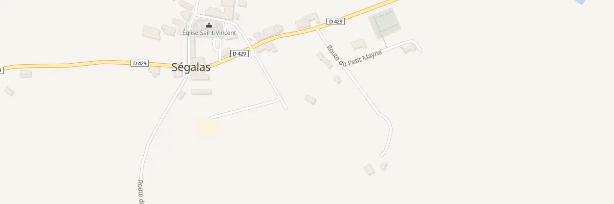 Plan du 114 Rte de St Maurice à Ségalas