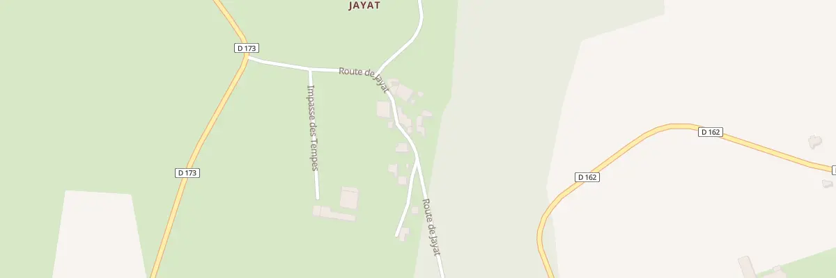 Plan du 2 Rte de Jayat à Montembœuf