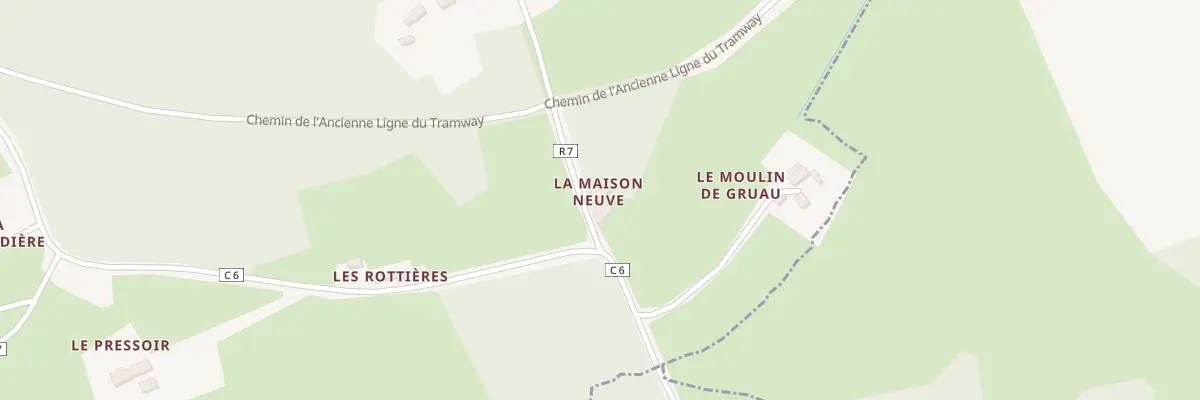 Plan du 5210 La Maison Neuve à Villaines-sous-Lucé