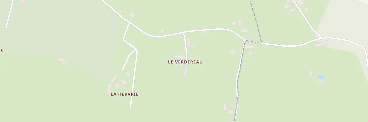 Plan du 42 Le Verdereau à Pouvrai