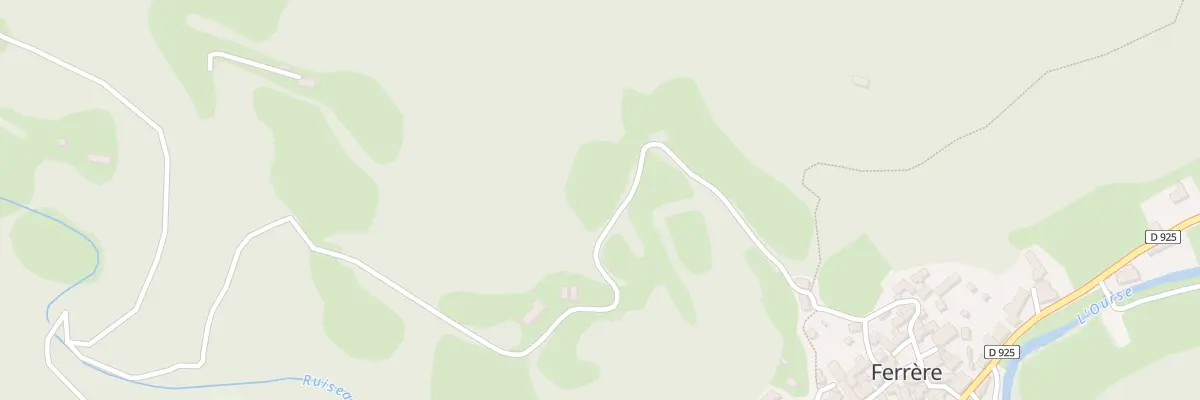 Plan de Cularon à Ferrère