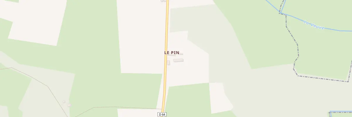 Plan du 5202 Le Pin à Chahaignes