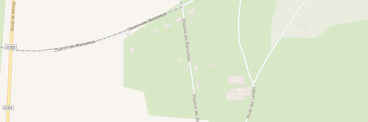 Plan du 130 Imp des Blancamps à Saint-Siméon