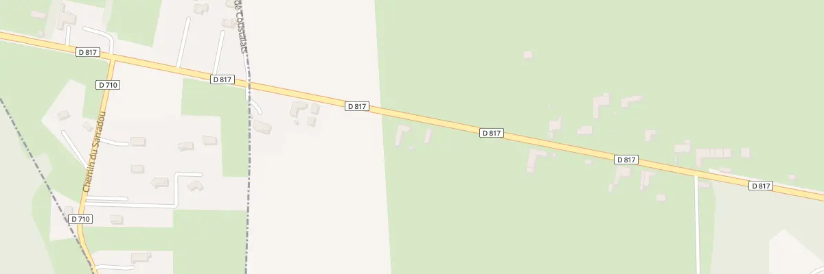 Plan du 163 Av de Tarbes à Montréjeau