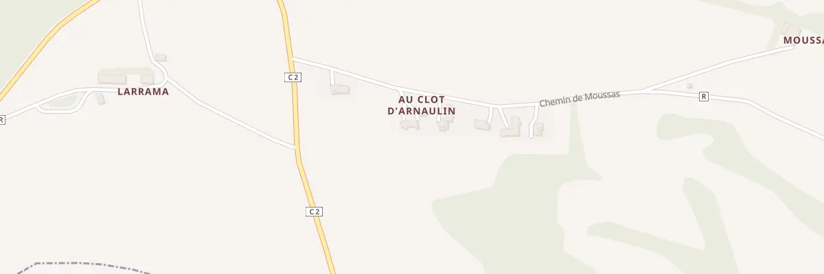 Plan du 5024 Au Clot d’Arnaulin à Castillon-Massas
