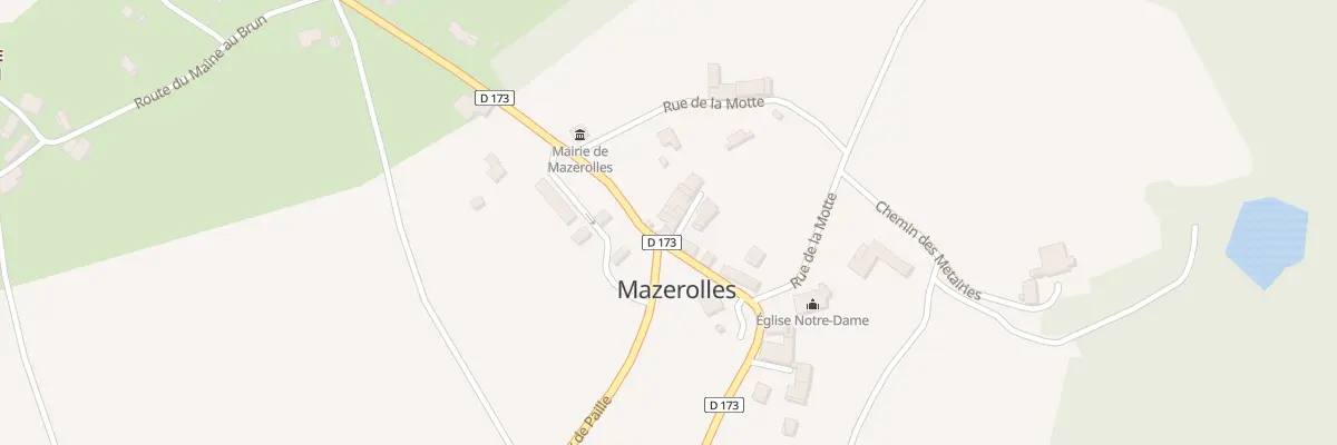 Plan du 3 Imp de la Forge à Mazerolles