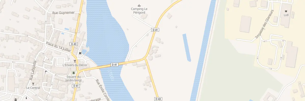 Plan du 4 Rte de la Borie à Saint-Astier