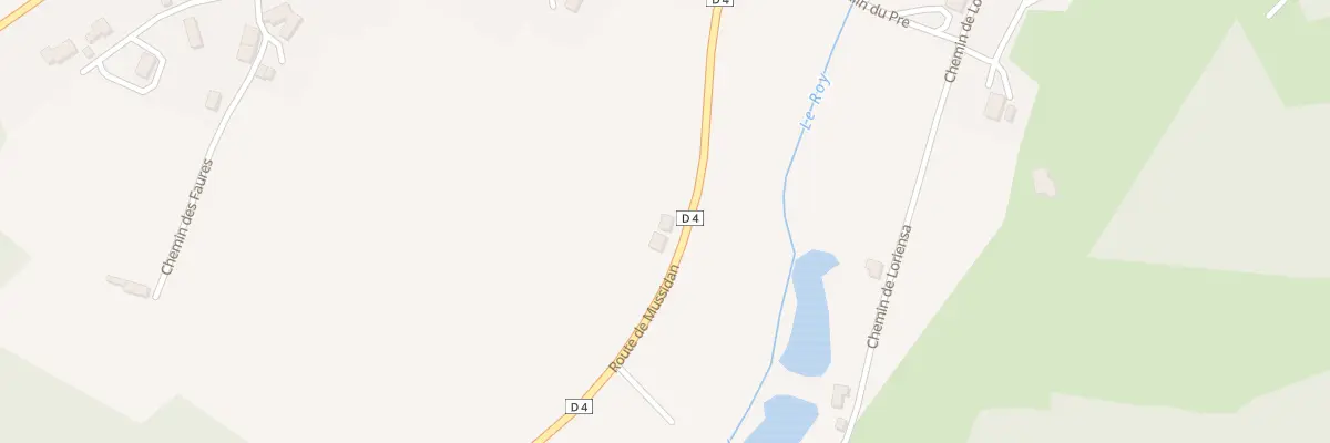 Plan du 720 Rte de Mussidan à Villamblard