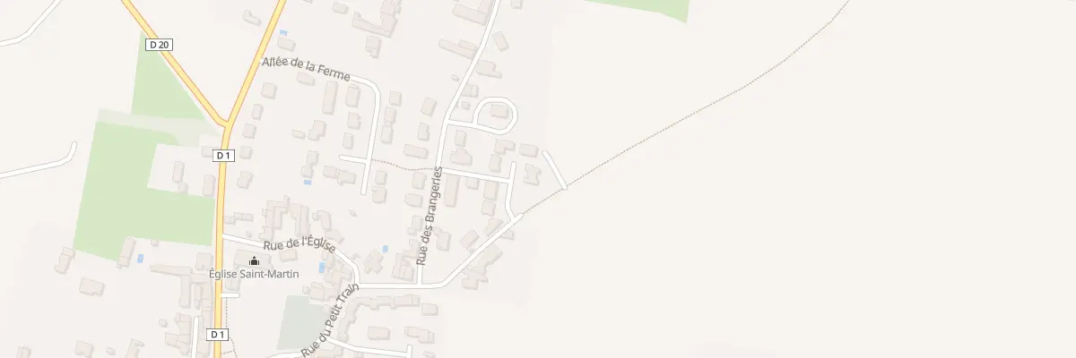 Plan du 2 All du Chêne St Jean à Lavoux