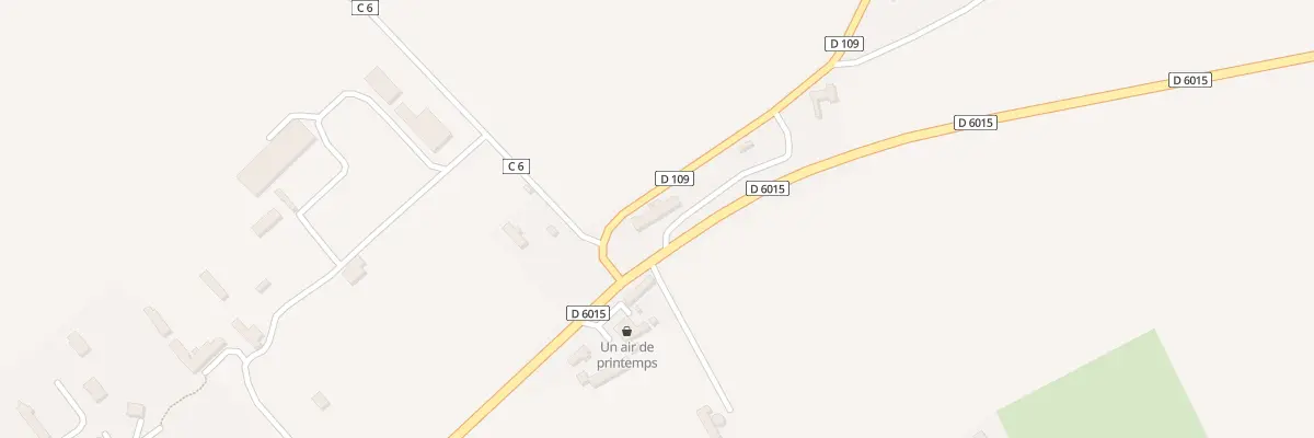 Plan du 427 Route Departementale 6015 à Lanquetot