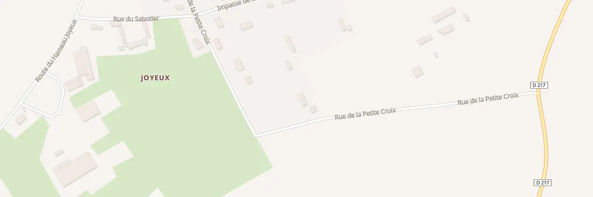 Plan du 15 Rue de la Petite Croix à Ypreville-Biville